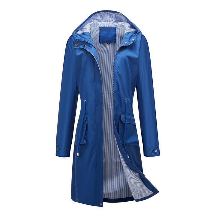 Oksana | Women's Double-Breasted Bethany - Stylish Waterproof Trenchcoat — 1
