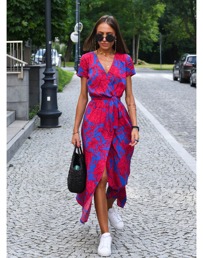 Ondlora | Wrap Wedding Guest Dress