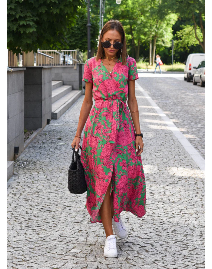 Ondlora | Wrap Wedding Guest Dress