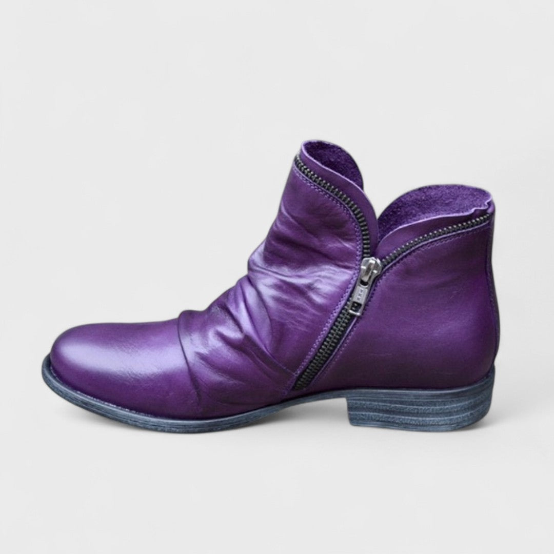 Persephone | Women's Western Style Knee-High Supportive Orthopedic Ankle Boots — 1