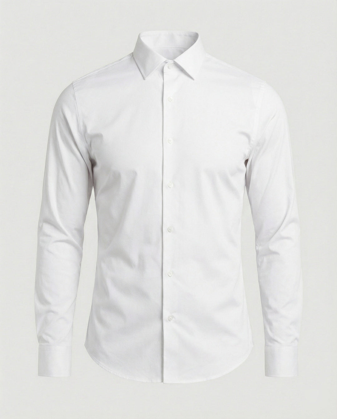 Smart fitted shirt designed for daily office wear.