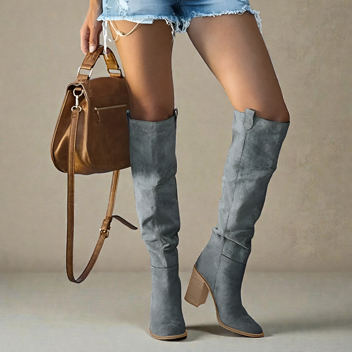 Senadora | Block Heel Western Boots