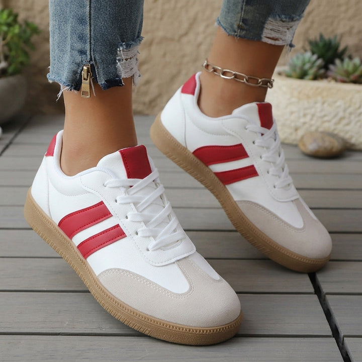 Theodora | Women's Comfortable Casual Varenzo Orthopedic Trainers Sneakers — 2
