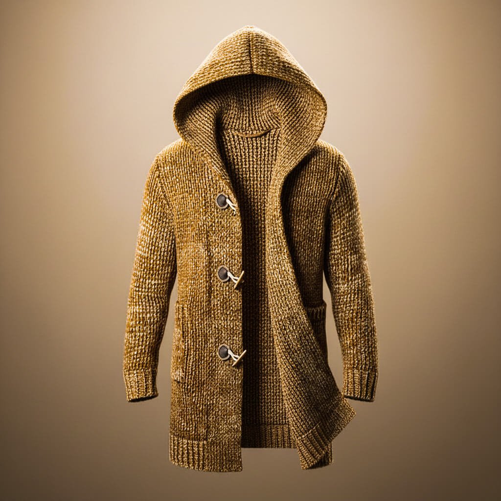 Tindraeen | Women's Cardigan Hooded Wool Everyday Wear
