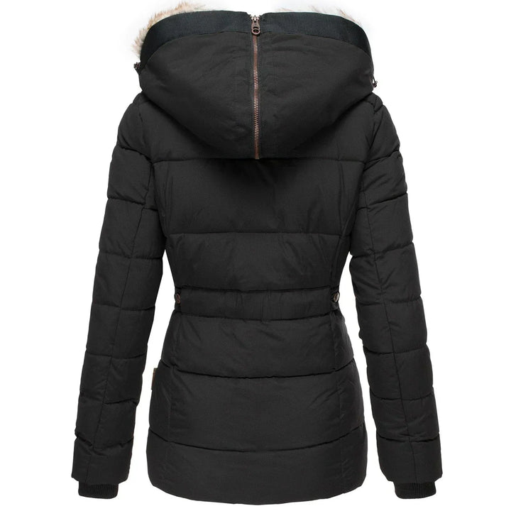 Unaeen | Women's Water Resistant Fur Hood Parka – Fleece Lined Jacket — 2