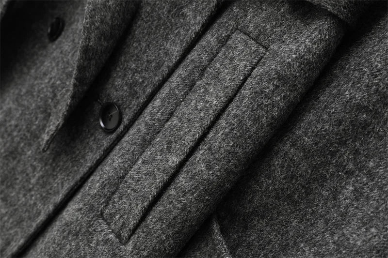 Velana | Women's Double Breasted | Woolen Coat | Trench Coat — 2