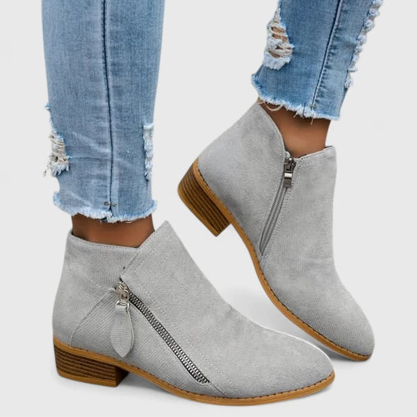 Veletta | Block Heel Ankle Boots