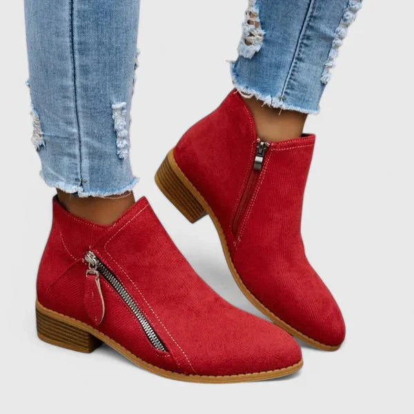 Veletta | Block Heel Ankle Boots