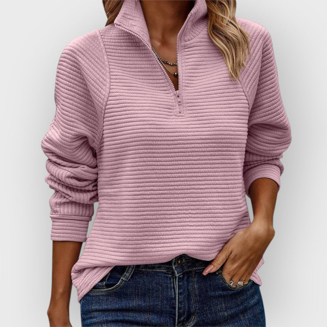 Veralia | Women's Knit Cozy Comfortable Sweater — 1