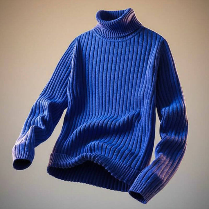 Vienmora | Women's Turtleneck Sweater Wool Layering - Mint Green