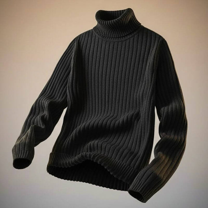 Vienmora | Women's Turtleneck Sweater Wool Layering - Mint Green