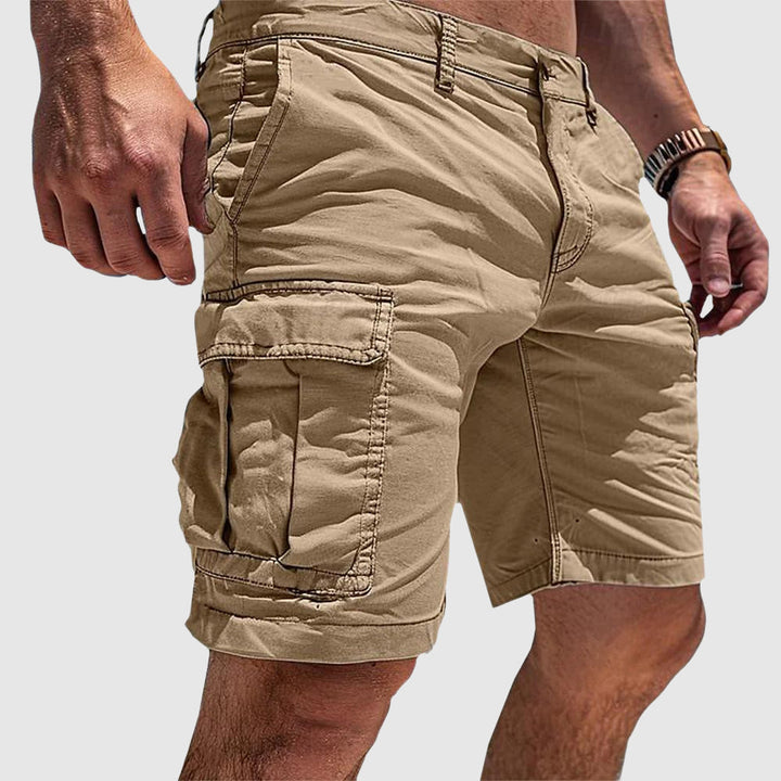 Xavier | Men's Denim Cargo Utility Shorts