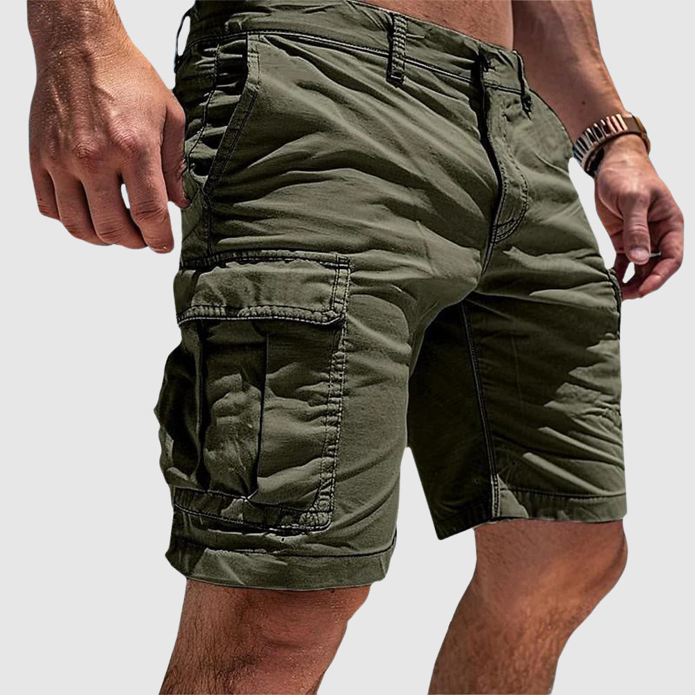 Xavier | Men's Denim Cargo Utility Shorts