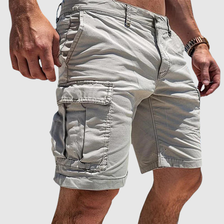Xavier | Men's Denim Cargo Utility Shorts