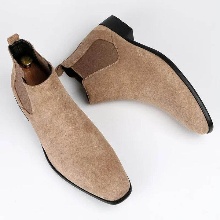 Zachariah | Men's Western Style Knee-High Chelsea Boots — 1