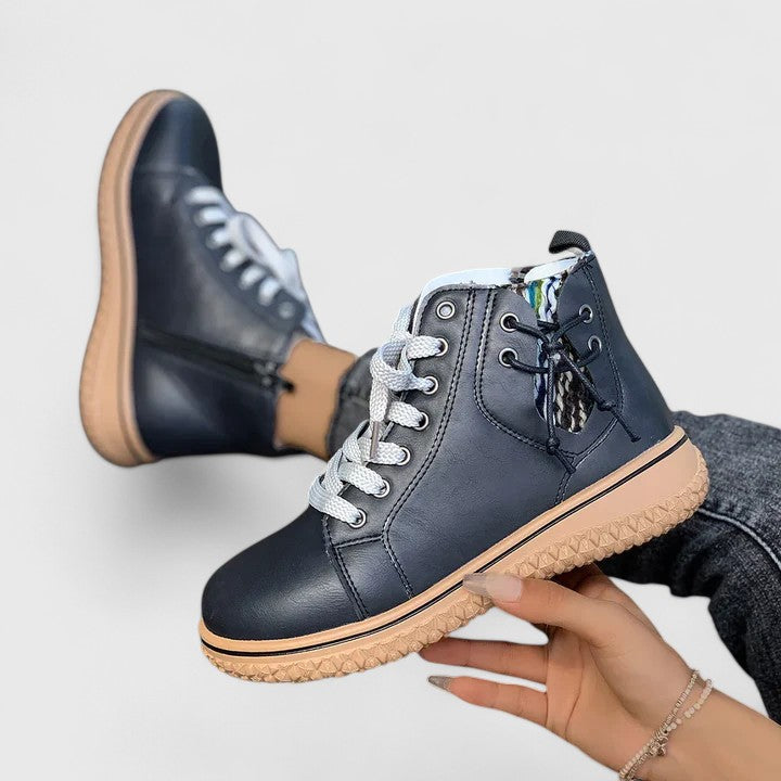 Zillaphine | Lace Ankle Boots