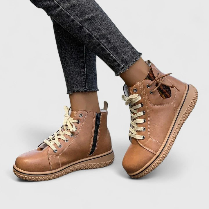 Zillaphine | Lace Ankle Boots