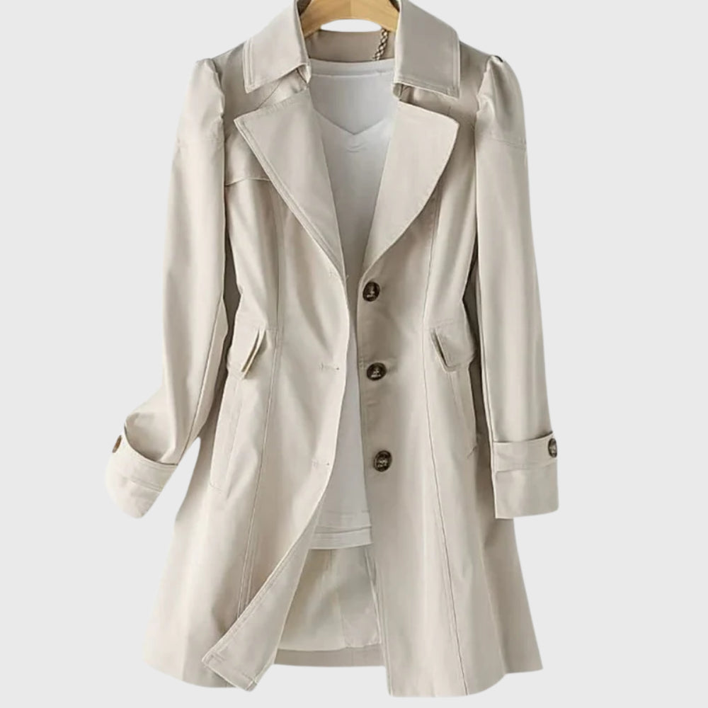 Zoraora | Double-Breasted Trench Coat