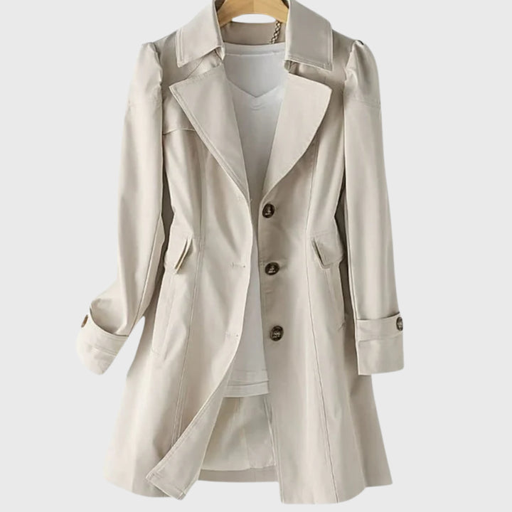 Zoraora | Double-Breasted Trench Coat