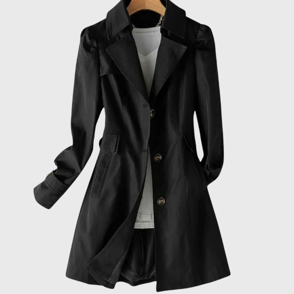 Zoraora | Double-Breasted Trench Coat