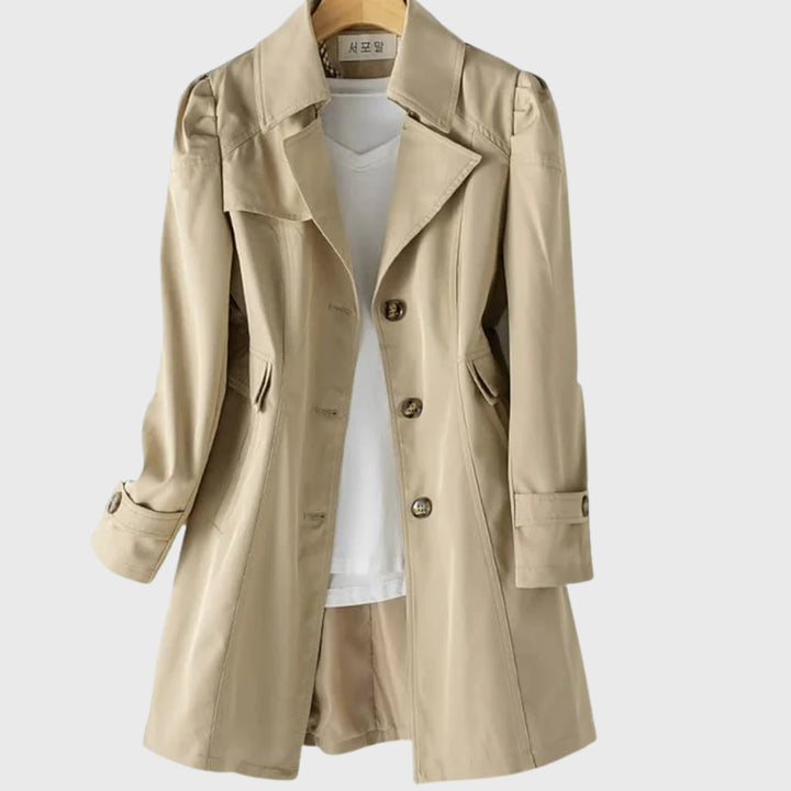 Zoraora | Double-Breasted Trench Coat