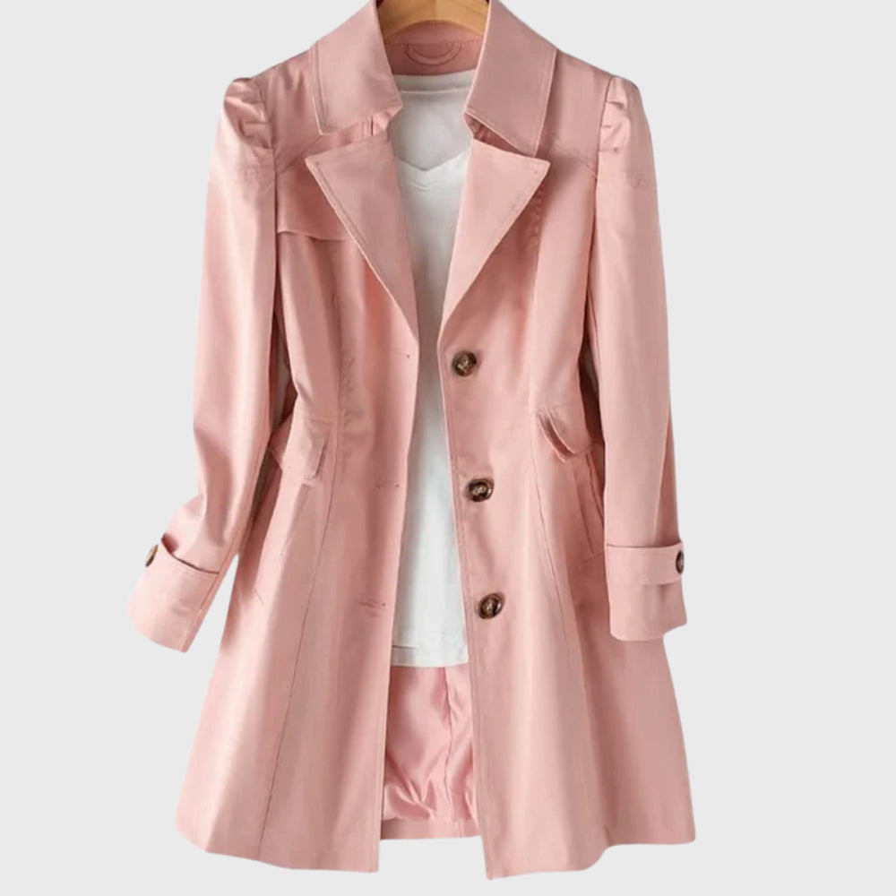 Zoraora | Double-Breasted Trench Coat